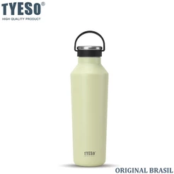 Garrafa Térmica Inox 750ml Mantém Quente e Frio por 24h Isolamento a Vácuo Duplo Ideal para Academia Trabalho Chá e Café