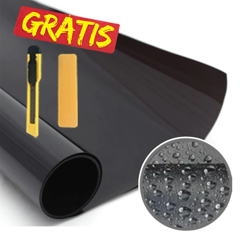 Película tipo insulfilm Automotiva e Residencial para vidros Janela Portas blindex G5