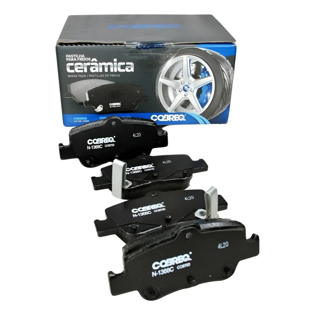 Pastilha Freio Traseira Ceramica Corolla 2009 2010 Até 2014