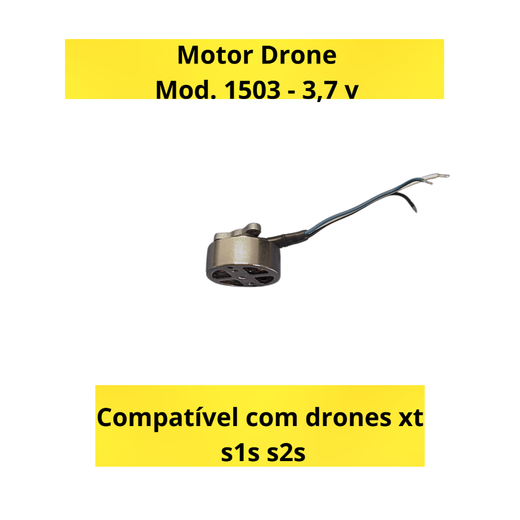 Motor Drone mod 1503 3,7 volts ref drone xt z908 s1s s2s