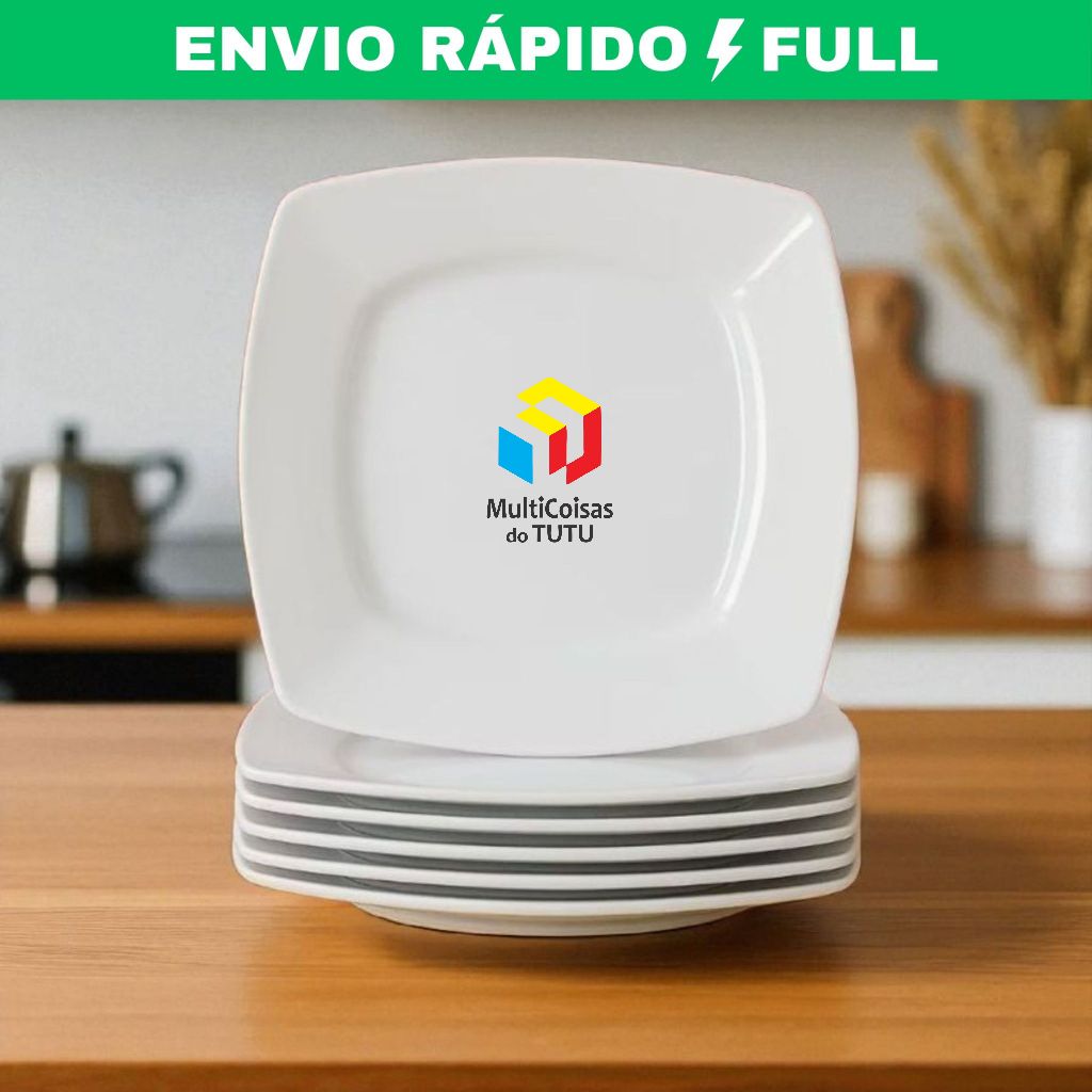 Kit's Mini Pratinhos Sobremesa Quadrado Ideal para Tortas/Bolos Aniversários e Eventos 17cm em Oferta na Shopee