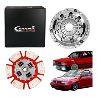 Embreagem Cerâmica Platô 980lb Pedal Light 6 pastilhas com molas AP 1.6 1.8 2.0 Ceramic Power em Oferta na Shopee