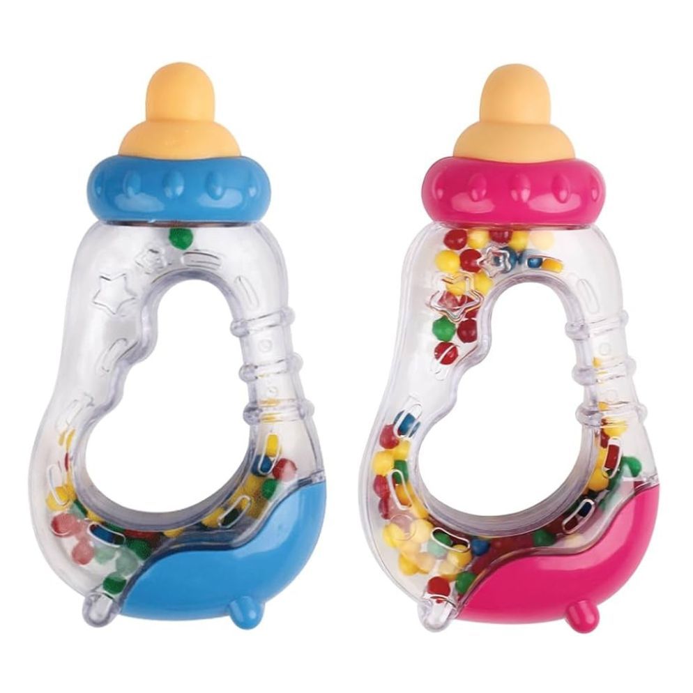 Chocalho Mordedor Mamadeira Buba Bebê