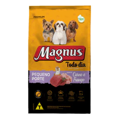 Ração Magnus Todo Dia Cães Adultos Porte Pequeno Carne e Frango - 15kgi