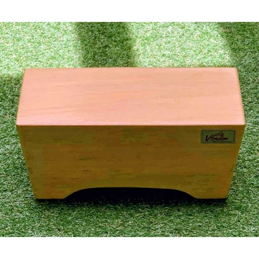 🥁 Cajón Infantil de Madeira sem esteira -P0201 | Instrumento Musical Educativo - Brinquedo