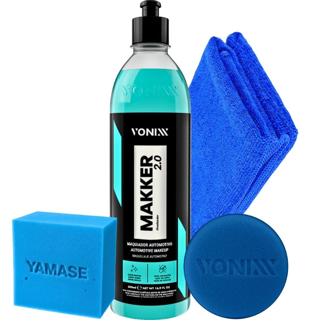 Makker Maquiador Automotivo Renova Pintura Defeitos Vonixx + Pano Aplicador em Oferta na Shopee