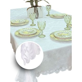 Toalha De Mesa Decoração 4 6 8 10 12 14 Lugares Bonita Estampada Jacquard - Envio Imediato em Oferta na Shopee