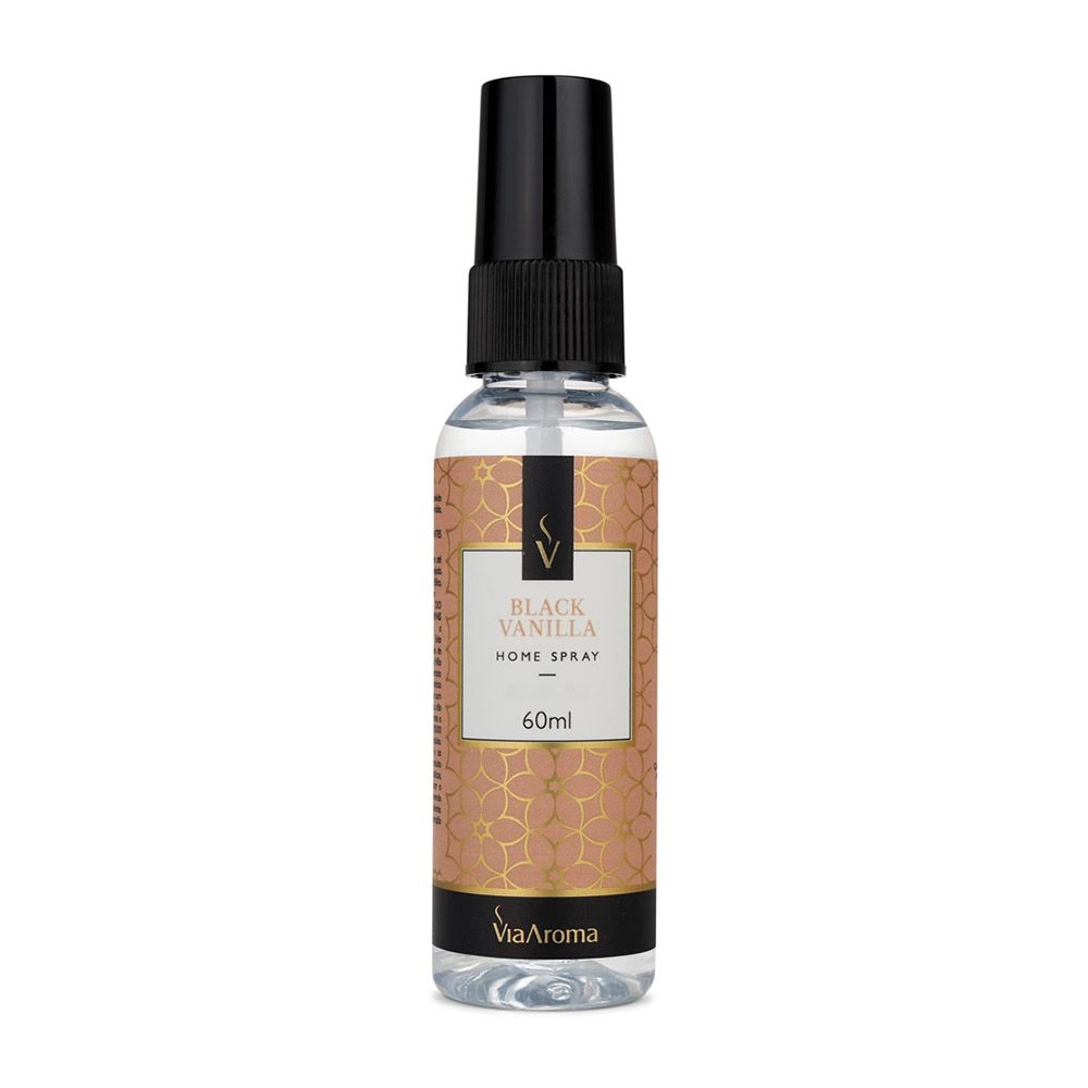 Home Spray Black Vanilla (VIA AROMA) - Frasco com 60ml