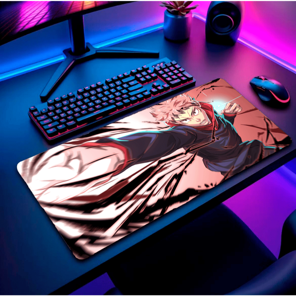 Mouse Pad Gamer Grande Personalizado RGB Apoio Ergonômico Antiderrapante Premium para Paisagens PC
