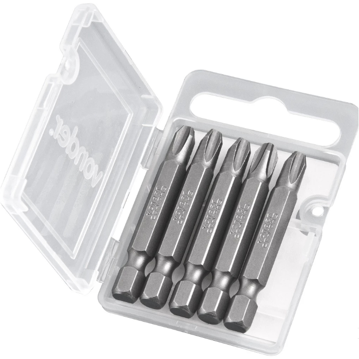 Bits Phillips Nº3 50mm 1/4 C/5 Peças N350MM em Oferta na Shopee