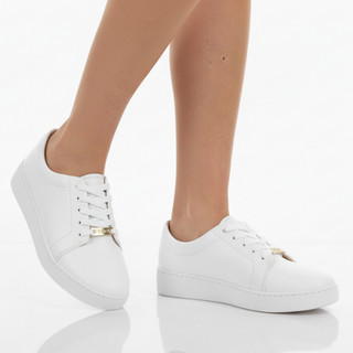 Tênis Feminino Vizzano Branco Pelica Casual Elegante Confortável Básico Dia a Dia 1214.205