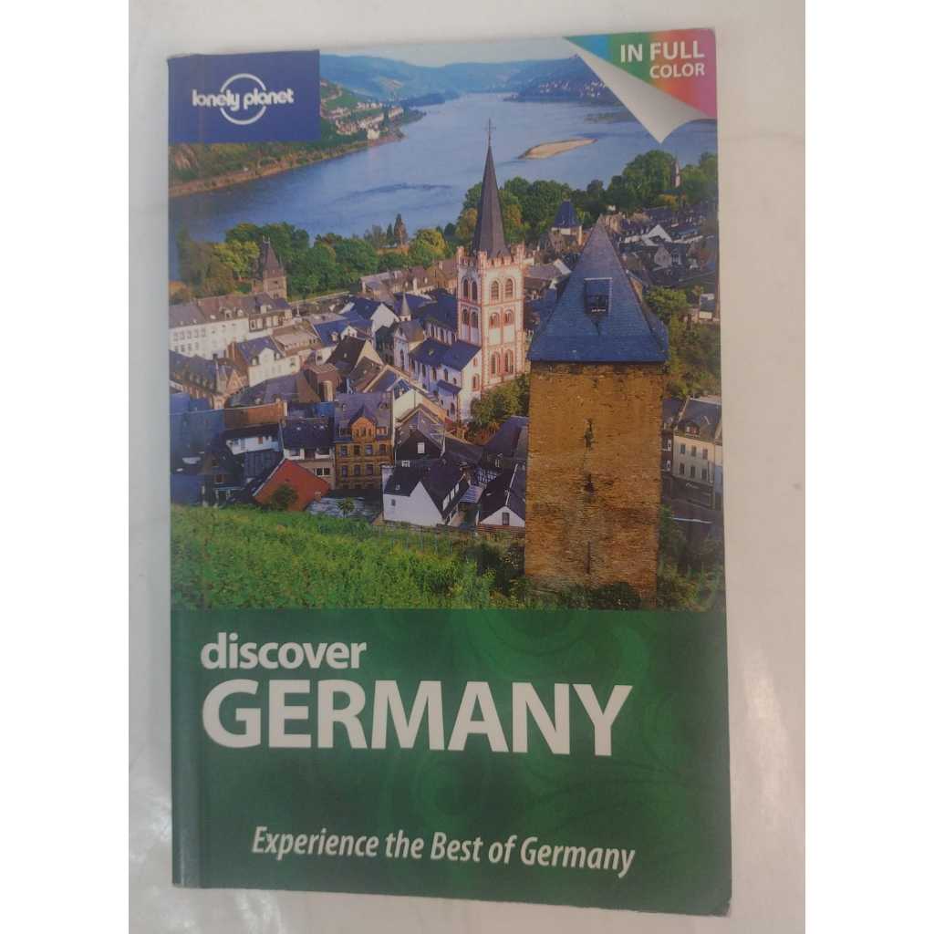 LIVRO  Discover Germany - Autor e Editora: Lonely Planet - R0155