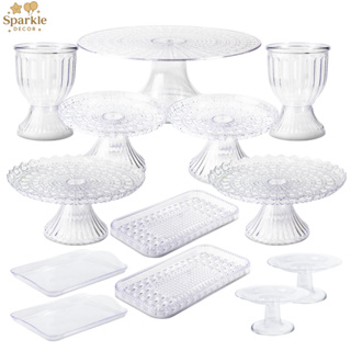 Kit Esmeralda Luxo – O Toque de Brilho que Sua Festa Merece (13 Peças) em Oferta na Shopee