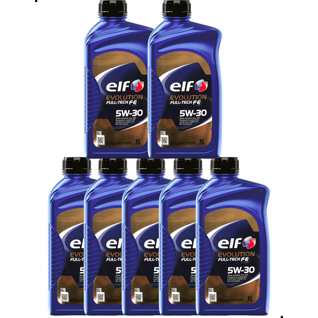 Óleo Motor Sintético Kit 7 Litros Full Tech 5w30 Dpf ACEA C4 RN0720 MB-Approval 226.51 MB-Approval 229.51 9.55535-S4