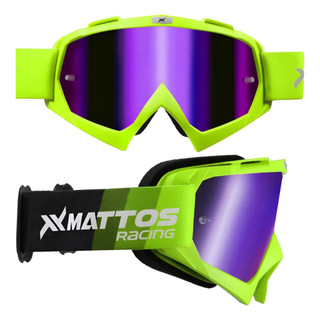 Óculos Mattos Racing Terra Espelhado Motocross Trilha Enduro