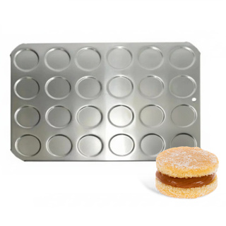 Kit 2 Formas Para Bem Casado Redondo 24 Cavidades Alumínio em Oferta na Shopee