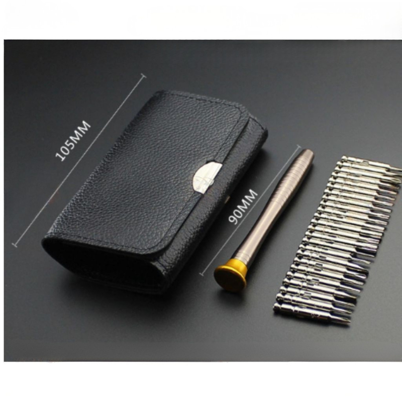 Kit Chaves De Precisão Fenda Torx Philips Multiuso 25 Em 1