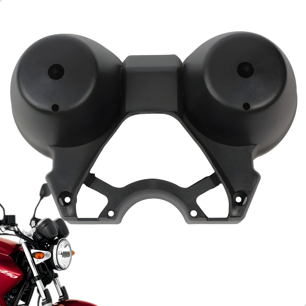 Carcaça Inferior Painel Da Fazer 250 2005 Até 2010 Preta