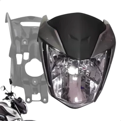 Frente Farol Completo Moto Titan 160 2022 Cinza Embare Metálico