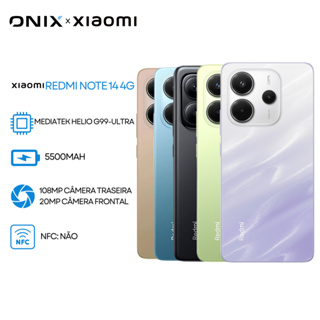 Xiaomi Redmi Note 14 4G,, Processador Helio G99-Ultra, Câmera 108MP, Versão Global128GB+6GB, 256GB+8GB RAM Original em Oferta na Shopee