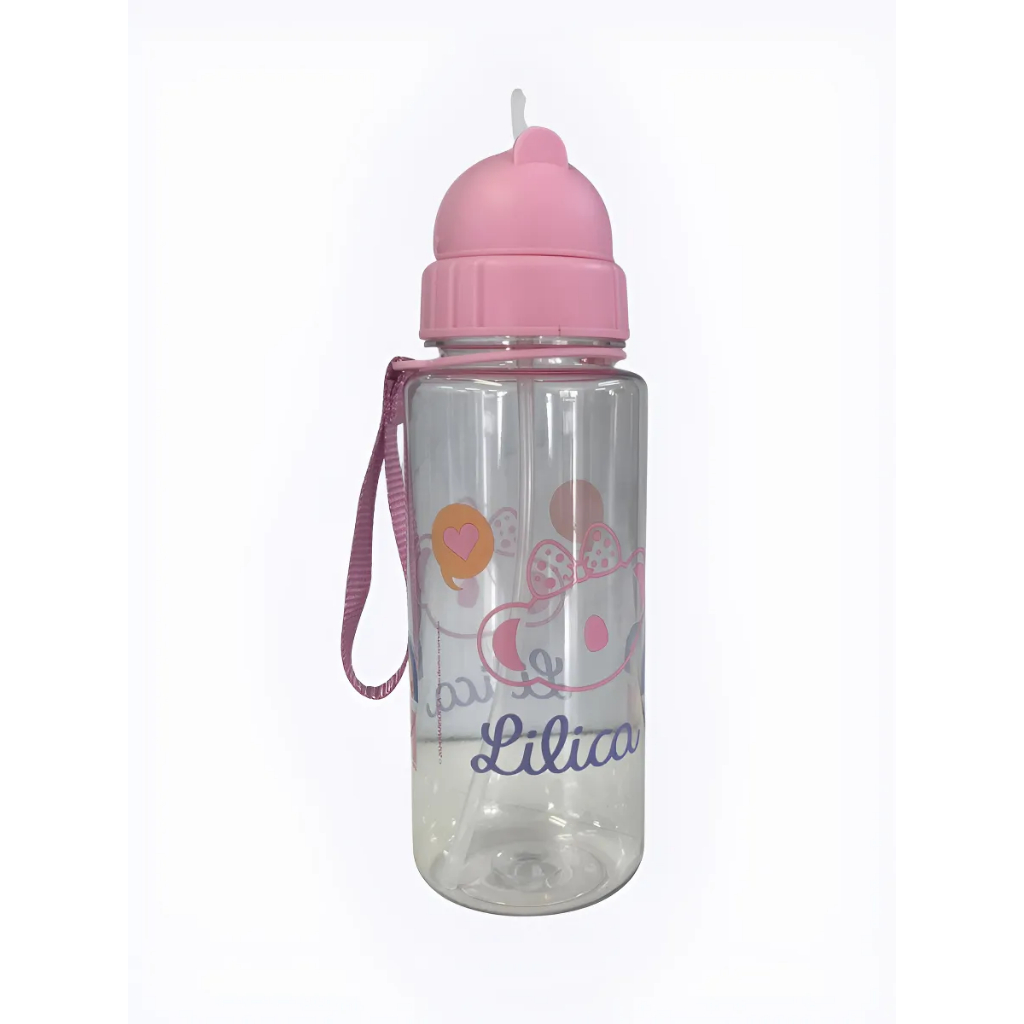 Garrafa Lilica Ripilica Glimmer Com Canudo 500ml