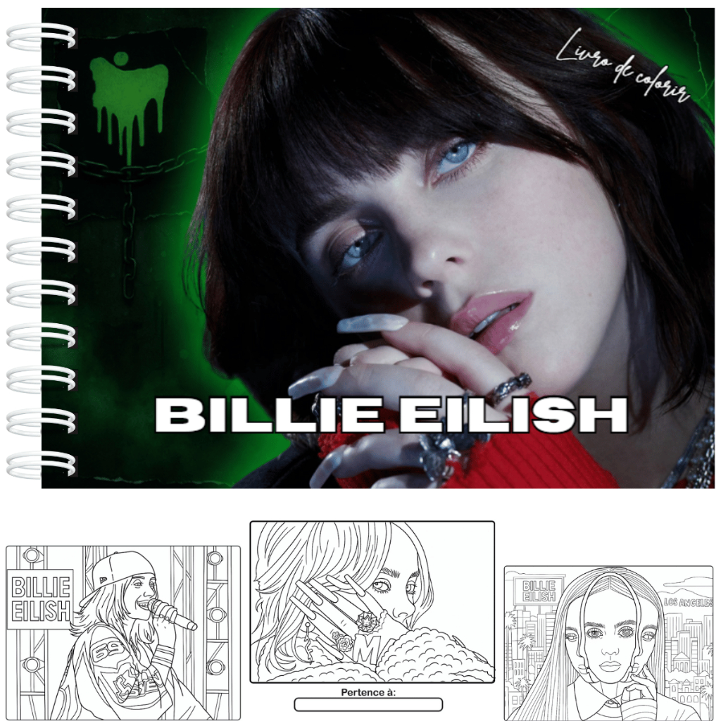 Billie Eilish Caderno: Onde Comprar | BuscaProdutos
