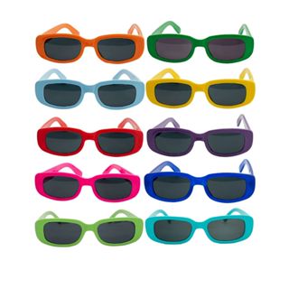 Kit 10 Oculos Retro Fomatura Casamento Evento Cor Colorido em Oferta na Shopee