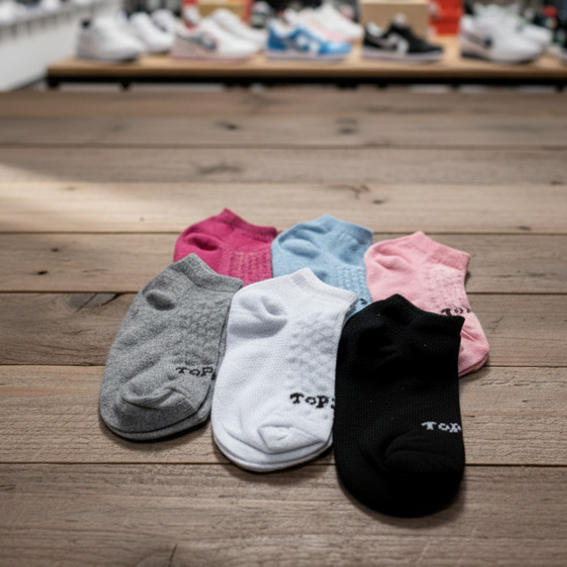 Kit 3 6 e12 Pares de Meias Algodão Feminina Soquete Cano Curto Macias - Promoção ! em Oferta na Shopee