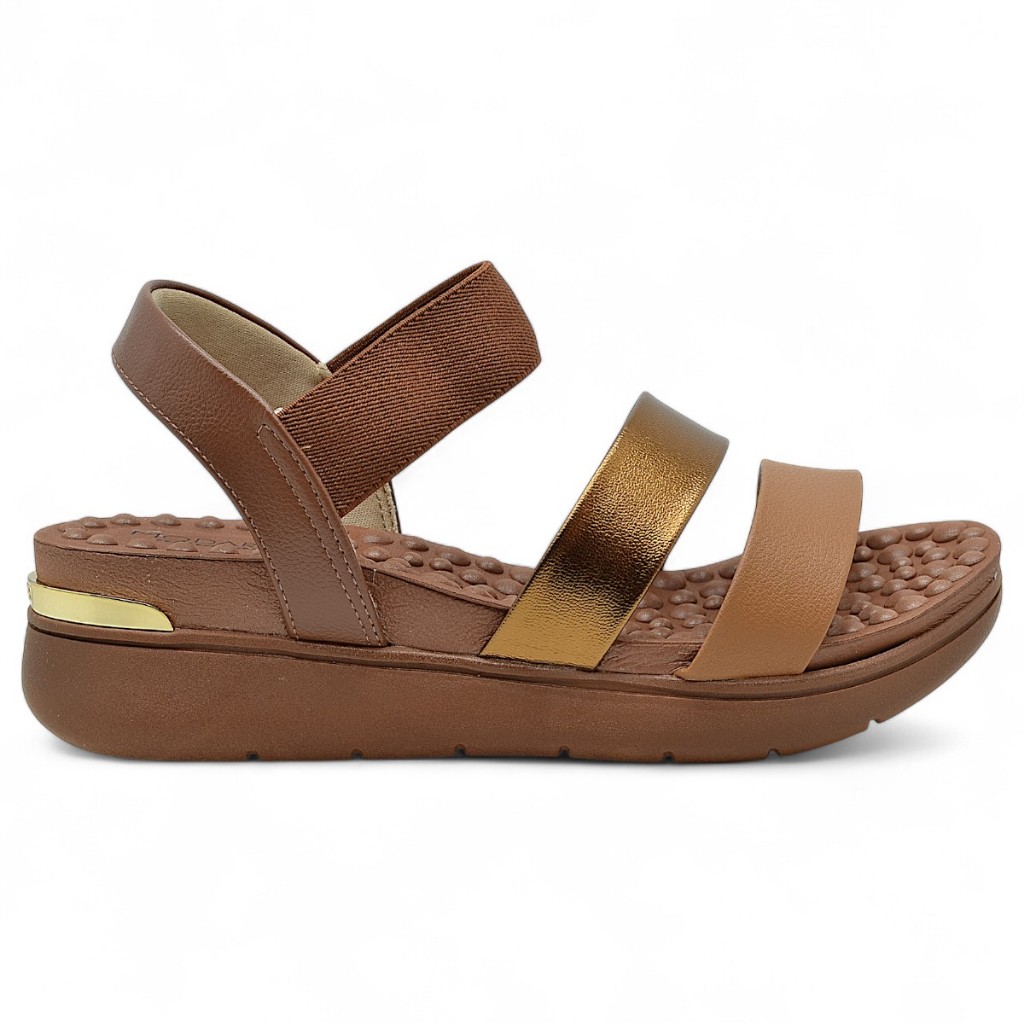 Sandalia Modare Feminina Ortopedica Esporao Elastico Macia em Oferta na Shopee