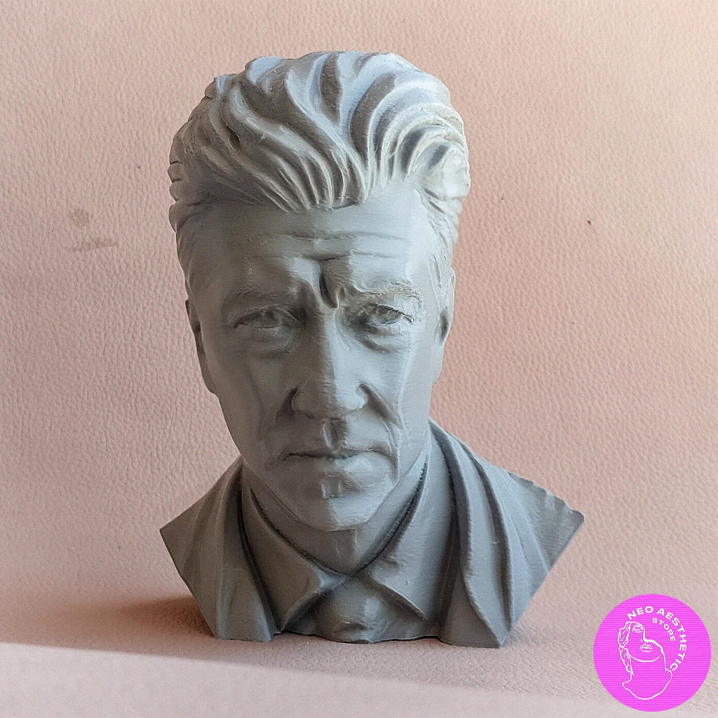 Busto David Lynch - Cinema Oscar - Imitação de escultura em pedra -  Colecionável