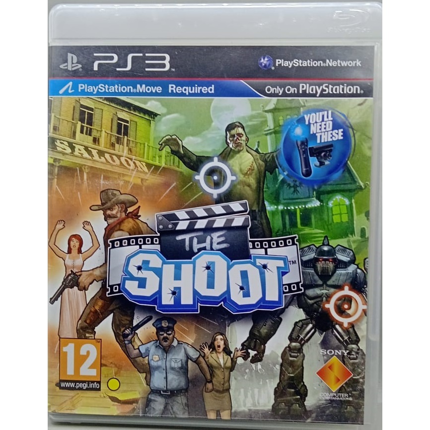 THE SHOOT ( MIDIA FISICA COM MANUAL ) - PS3 - REQUER PLAYSTATION MOVE