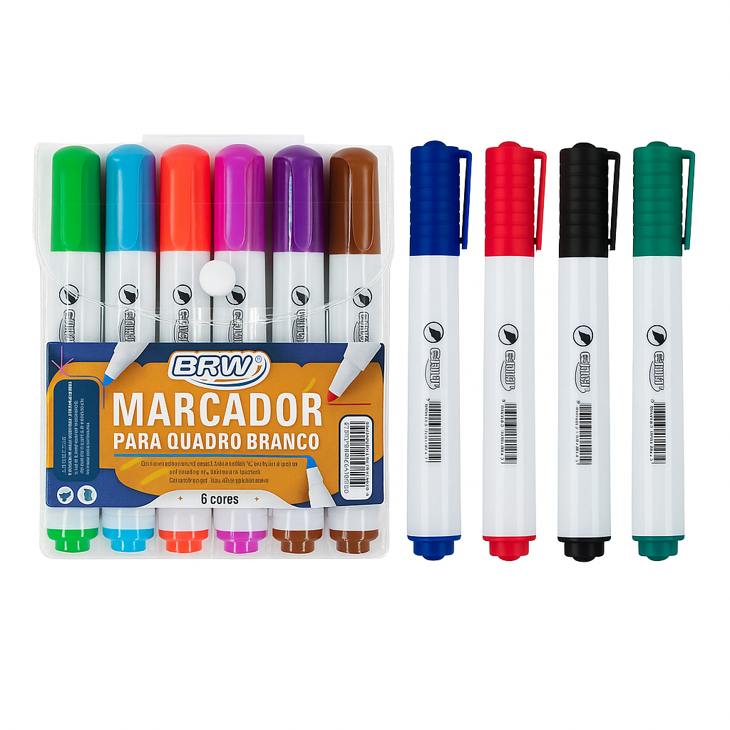 10 Canetas Para Lousa Quadro Branco Cores Vivas Alta Qualidade em Oferta na Shopee