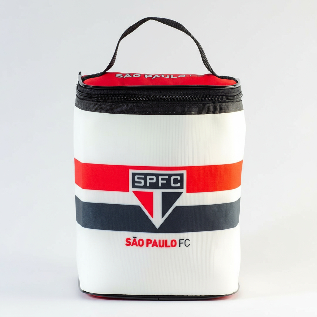 Lancheira Frasqueira Térmica Time São Paulo Futebol Clube Tricolor Oficial em Oferta na Shopee