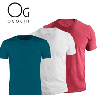 Camiseta Básica Ogochi Original Tradicional em Oferta na Shopee