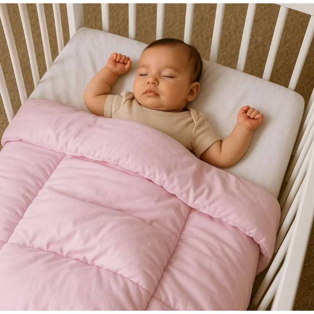 Edredom Infantil De Berços e Mini Camas Quentinho Acolchoado -  Menino e Menina em Oferta na Shopee