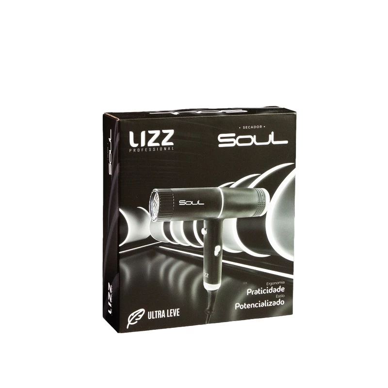 Secador de Cabelo Lizz Pro Soul Preto 1200W — foto 8