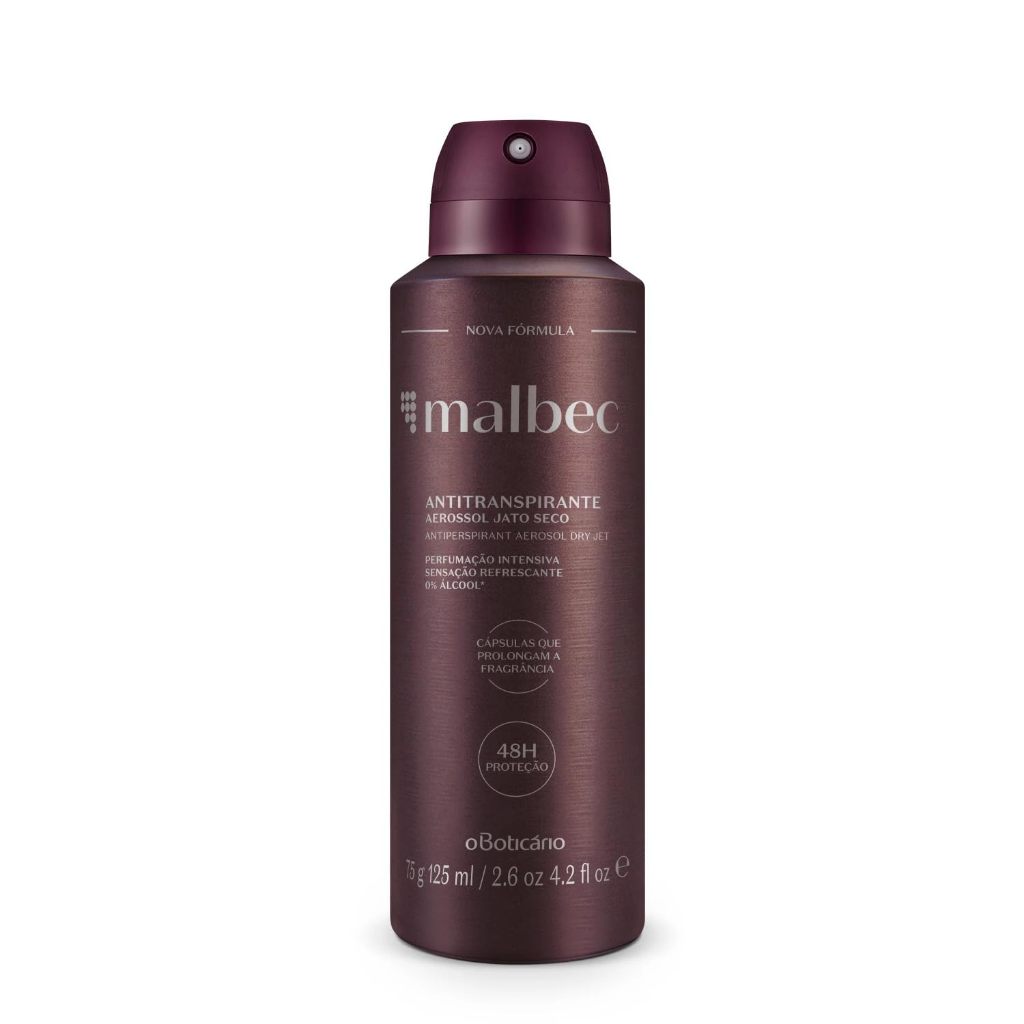Antitranspirante Aerosol Malbec Tradicional 125ml