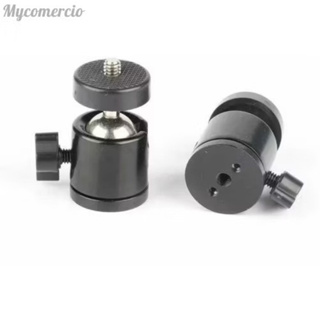 Cabeça De Tripé Mini Ball Head Rosca 1/4 Suporte em Oferta na Shopee