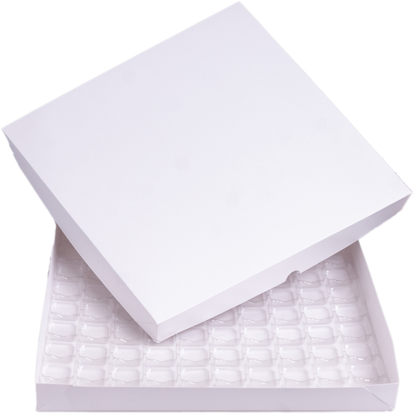 Caixa com Berço Para 100 Doces P0220 YINPACK