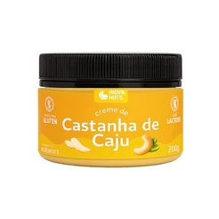Pasta de Castanha de Caju Integral 200g – Sem Açúcar, Sem Aditivos