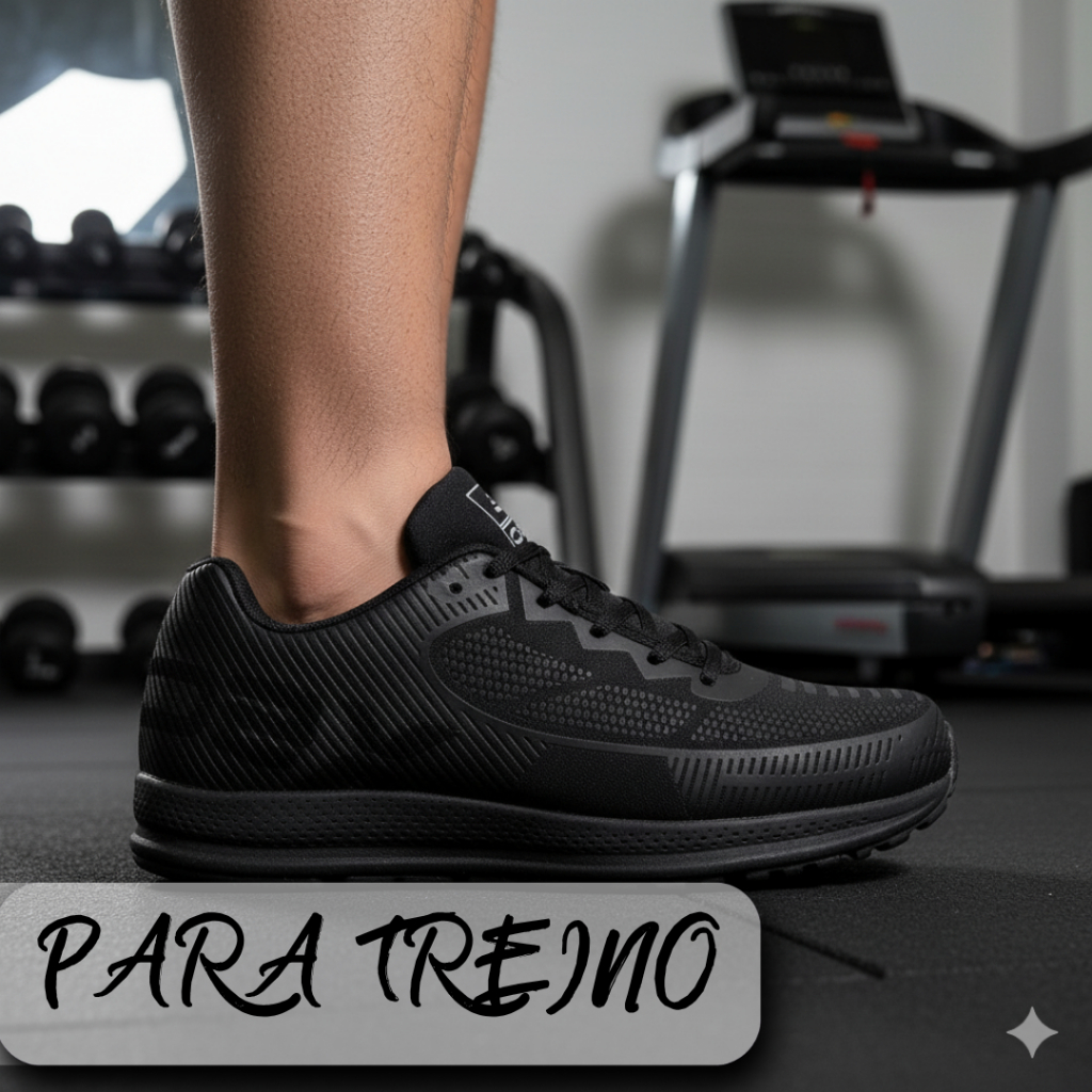 Tênis O2X Masculino e Feminino Academia Estilo e Conforto para o Dia a Dia