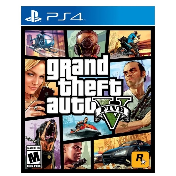 Grand Theft Auto V Standard Ps4 Físico Envio Imediato Nf (Recondicinoado)