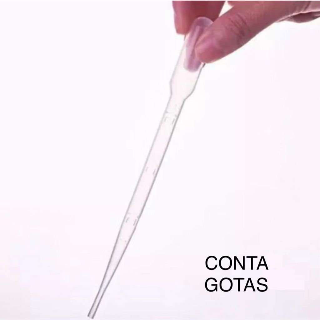 Conta Gotas 3ml - Simples Com Marcador - 1 Unidade