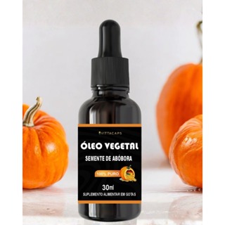 Óleo Semente de Abóbora 100% Puro 30ml em Oferta na Shopee