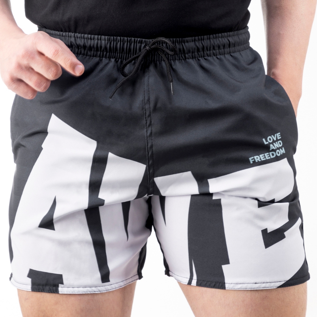 Bermuda Masculina Tactel Short Streetwear Confortável Estilo Secagem Rápida Academia e Dia a Dia