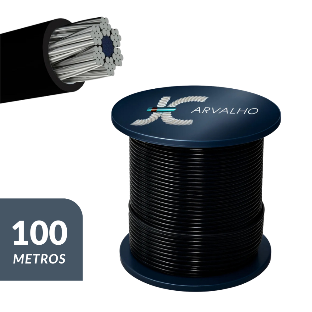 Cabo De Aço 1/8" 6x7 AF Revestido PVC P/ Academia Fitness 4,8mm 100 Metros em Oferta na Shopee
