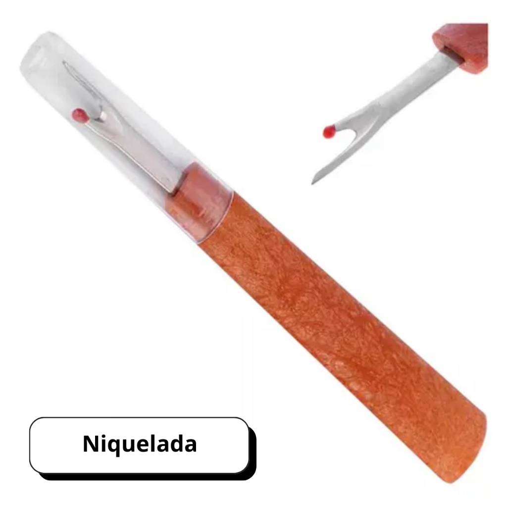 Kit 10 Abridor de Casa para Costura Grande 13,5cm Desmanchador — imagem 2 de 2