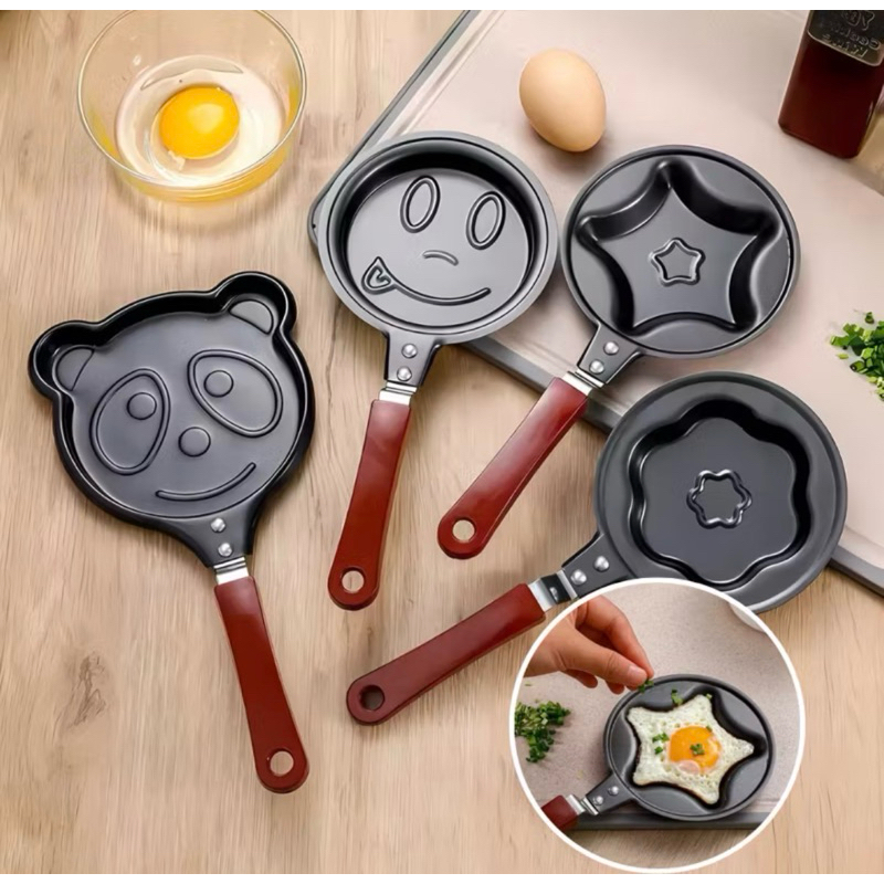 Mini Frigideira Bichinhos Unidade Kit com 3 Panquequeira Omeleteira Animais Sortida Divertida Fritar Ovos Lanche Criança em Oferta na Shopee
