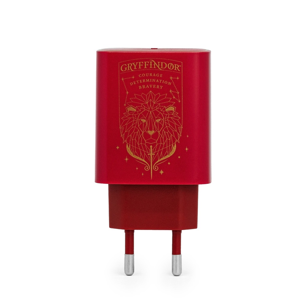 Carregador USB-C 33W Vermelho | Grifinória Harry Potter em Oferta na Shopee