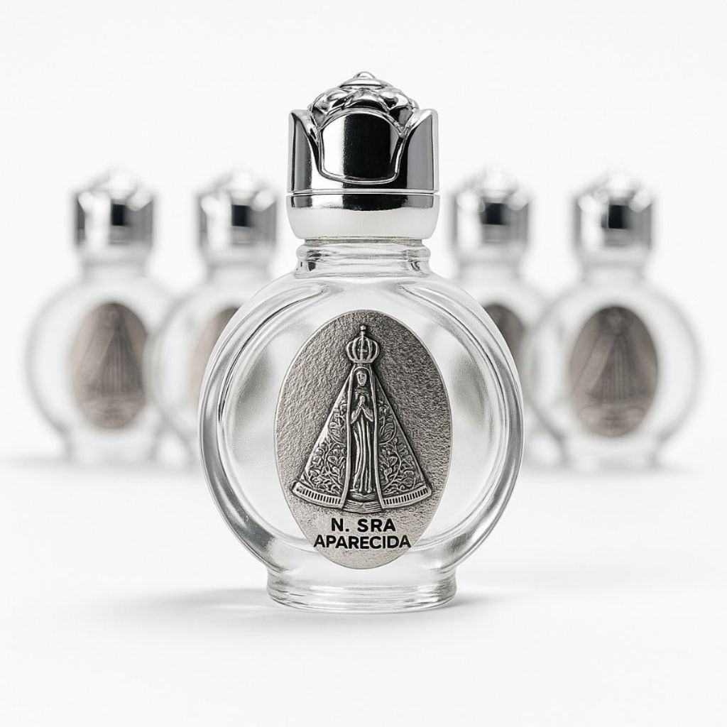 Frascos N. Sra Aparecida 7x4 cm Lembrancinhas Presentes Religioso